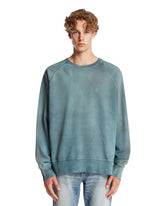 Blue Cotton Sweatshirt | PDP | Antonia