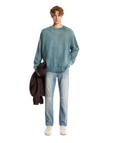 Blue Cotton Sweatshirt | PDP | Antonia