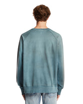 Blue Cotton Sweatshirt | PDP | Antonia