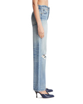 Blue Straight-Leg Jeans | PDP | Antonia