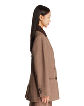 Brown Arturo Virgin Wool Jacket | PDP | Antonia
