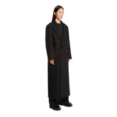 Black Wool Hadi Coat | PDP | Antonia