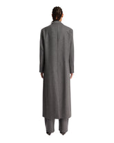 Gray Wool and Cashmere Hadi Coat | PDP | Antonia