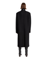 Black Long Wool Coat | PDP | Antonia