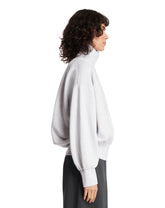Gray Camelia Cotton Sweatshirt | PDP | Antonia