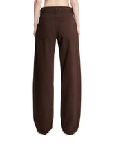 Brown Diletta Jeans | PDP | Antonia