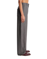 Gray Wool Trousers | PDP | Antonia