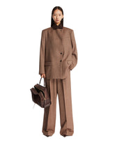Pantaloni Gabi in Lana Marroni | PDP | Antonia