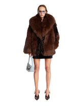 Brown The Fox Faux Fur Coat | PDP | Antonia