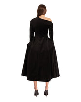 Black Off-the-Shoulder Corset Dress | PDP | Antonia