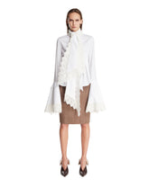 White Bell-Sleeved Top | PDP | Antonia