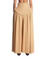 Pantaloni Scultura Beige | PDP | Antonia