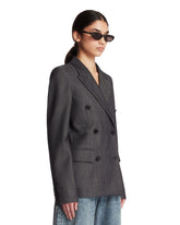Giacca Sartoriale Doppiopetto Blu | PDP | Antonia