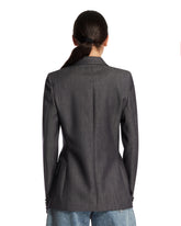 Giacca Sartoriale Doppiopetto Blu | PDP | Antonia