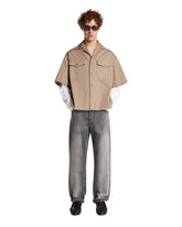 Camicia A Pannelli Beige | PDP | Antonia