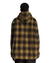 Green Checked Cotton Overshirt | PDP | Antonia