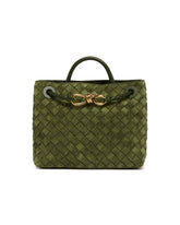 Borsa Andiamo Piccola In Suede Verde | PDP | Antonia