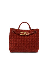Borsa Andiamo Piccola In Suede Rossa | PDP | Antonia