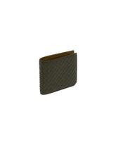 Green Intrecciato Bifold Wallet | PDP | Antonia
