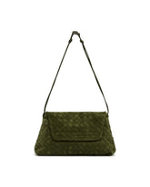 Green Suede Day Clutch | PDP | Antonia