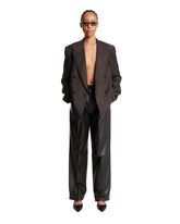Black Leather Trousers | PDP | Antonia