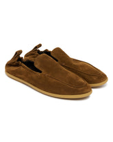 Brown Suede Loafers | PDP | Antonia