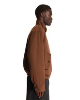 Brown Wool and Cashmere Jacket | PDP | Antonia