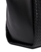 Borsa Corso Grande In Pelle Nera | PDP | Antonia