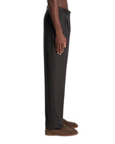 Dark Gray Wool Trousers | PDP | Antonia