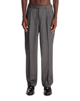 Gray Wool Trousers | PDP | Antonia