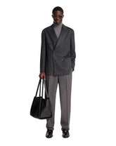 Gray Wool Trousers | PDP | Antonia