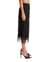 Black Silk Lingerie Skirt | PDP | Antonia