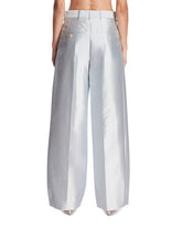 Light Blue Double Pleat Trousers | PDP | Antonia