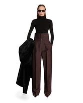 Purple Wool and Silk Trousers | All | Antonia