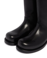 Black Leather Low Boots | PDP | Antonia