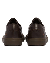 Brown Leather Achille Sneakers | PDP | Antonia