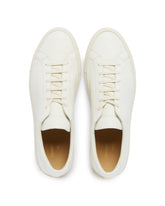 White Leather Achille Sneakers | PDP | Antonia