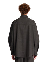 Gray Keanu Viscose Overshirt | PDP | Antonia