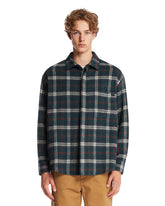 Green Check Wool Shirt | PDP | Antonia