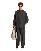 Gray Viscose Trousers | PDP | Antonia