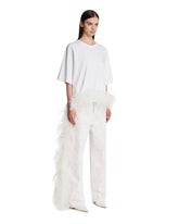 White Cotton Smith T-Shirt | PDP | Antonia