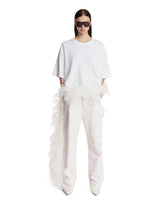 White Cotton Smith T-Shirt | PDP | Antonia