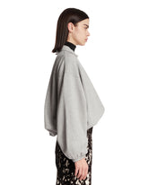 Gray Cotton Sweatshirt | PDP | Antonia