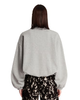 Gray Cotton Sweatshirt | PDP | Antonia
