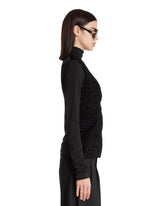 Black Joy Double-Fabric Top | PDP | Antonia