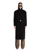 Cappotto Lungo Magda In Cashmere Nero | PDP | Antonia
