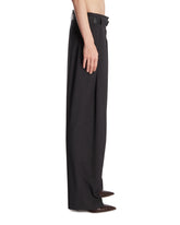 Pantaloni Ronda In Lana Neri | PDP | Antonia