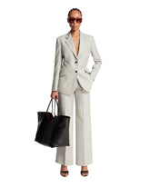 Gray Wool And Silk Jacket | PDP | Antonia