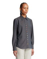Gray Wool Shirt | PDP | Antonia