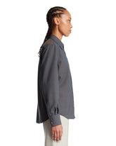Gray Wool Shirt | PDP | Antonia